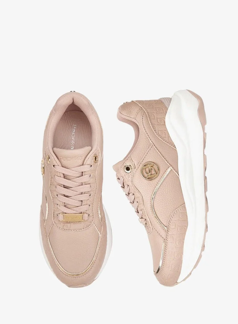 بابريكا أحذية رياضية بنسيج دانتيل برباط