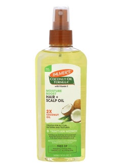Coconut Oil Formula With Vitamin E Moisture Boost Hair + Scalp Oil 5.1 fl oz (150 ml)