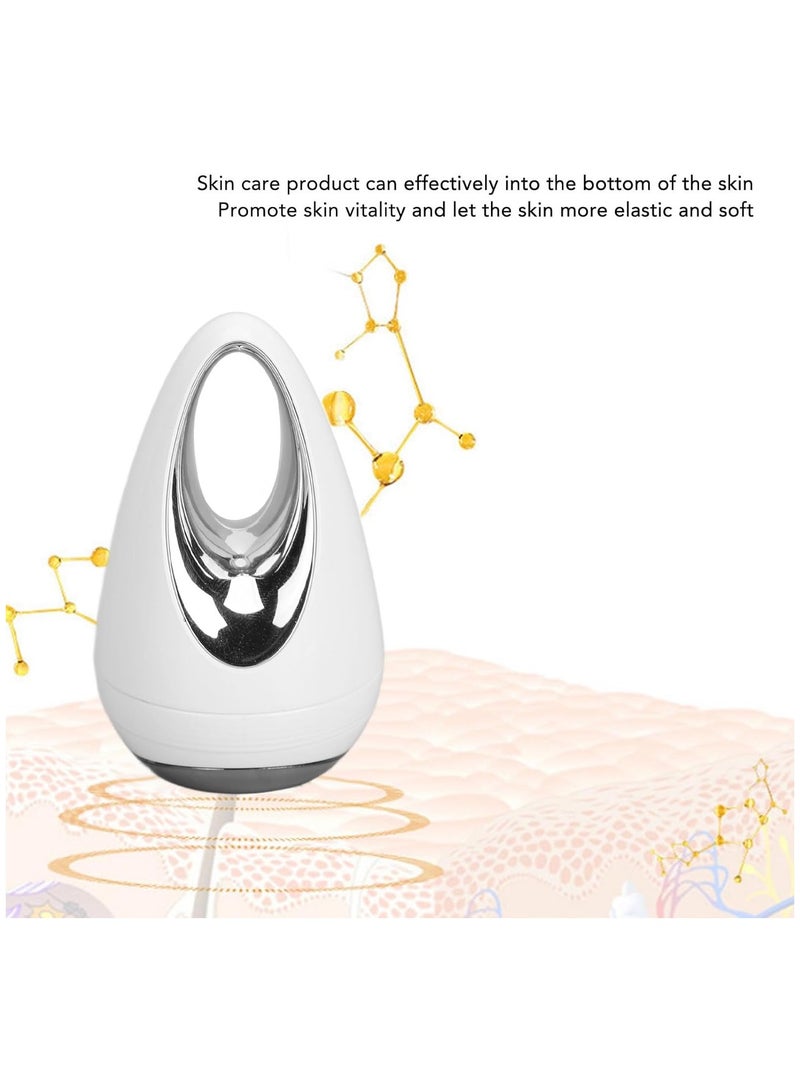 عام مدلك الوجه الكهربائي، آلة تجميل الوجه بتقنية التدليك بالاهتزاز والإضاءة الحمراء لتعزيز امتصاص المنتجات وتجديد البشرة لتنقية البشرة. - Image 5
