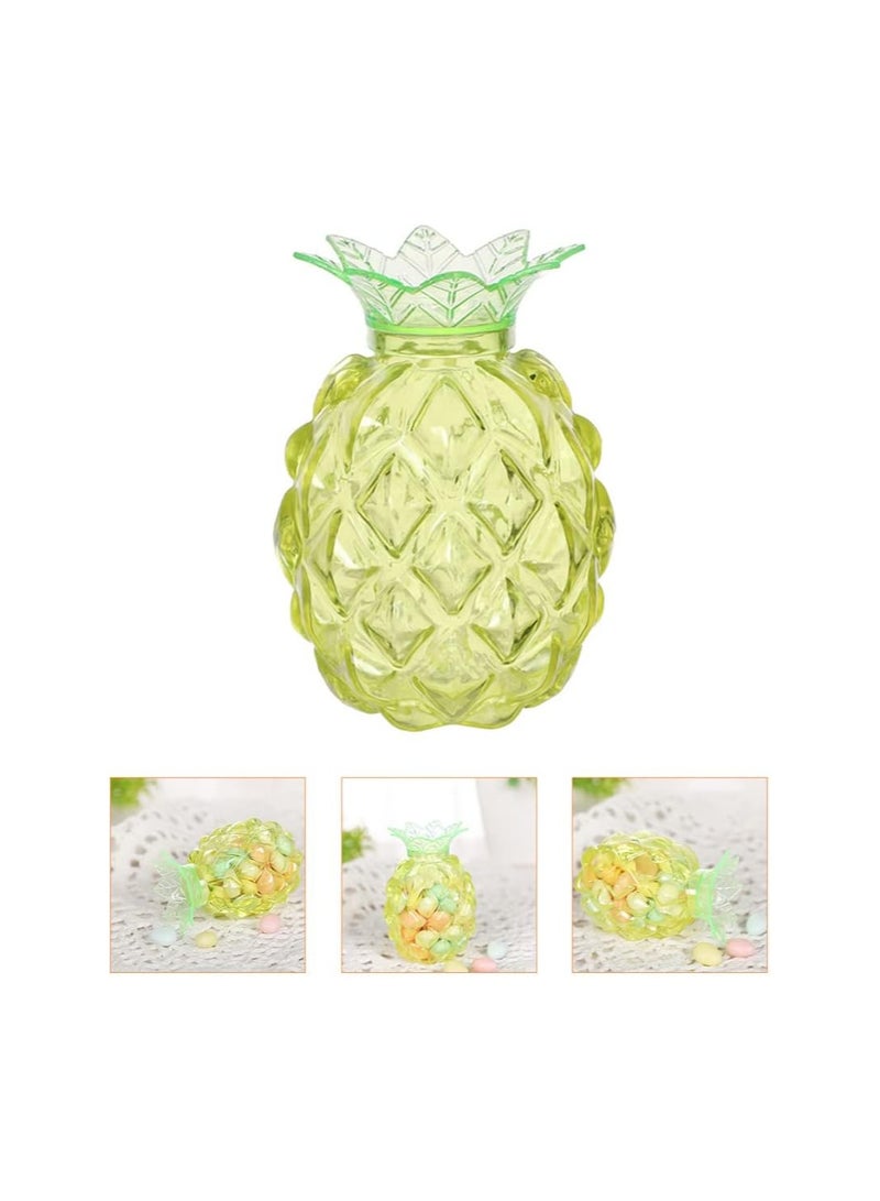 Cobest Pineapple Shaped Candy Storage Boxes, 12pcs Creative Gift Boxes Container for Hawaii Prty Birthday Wedding, for Candies, Chocolates, Cookies, Also Be Interesting Playthings - Image 3