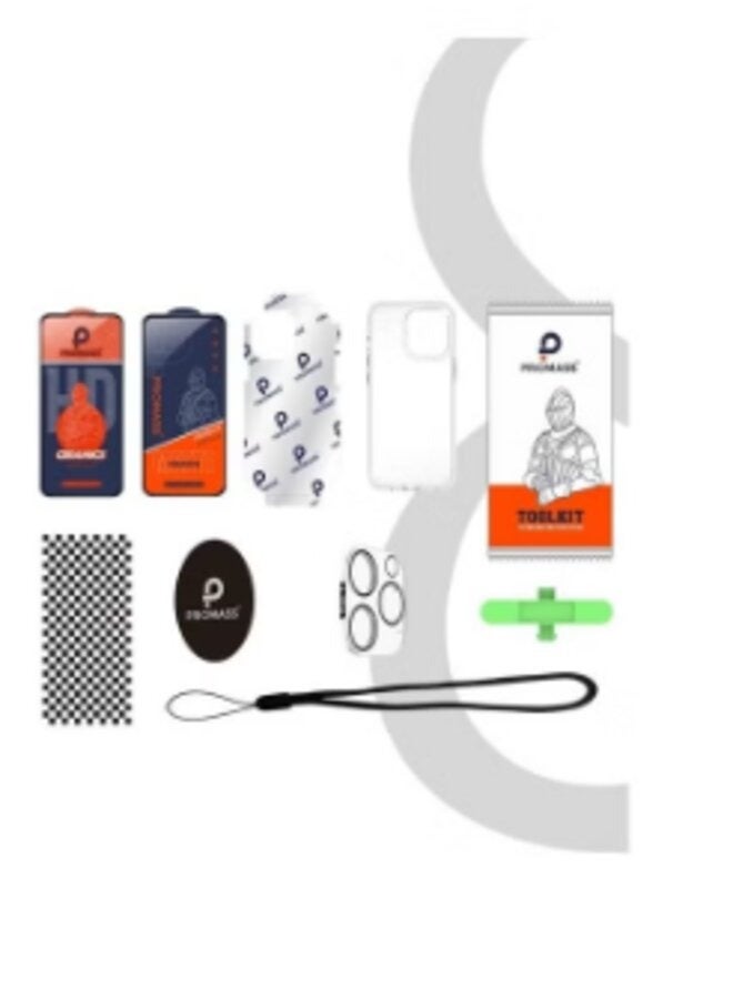 Promass 10 in 1 Full Protection Package for iPhone 16 Pro Max - Image 1