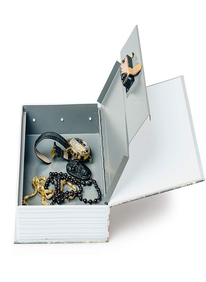 PACOLO Diversion Book Safe with Security Key Lock, Hidden Secret Storage Box, 9.5"×6"×2.2" (Love,Key) - Image 4