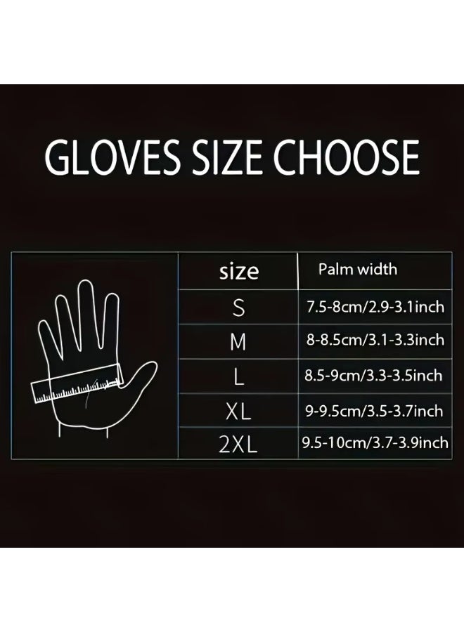Design New anti-slip gloves full finger touch screen men's and women's cycling gloves suitable for running, racing, off-road vehicles - Image 4