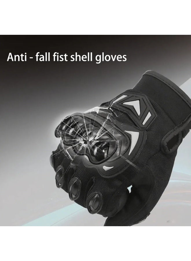 Design New anti-slip gloves full finger touch screen men's and women's cycling gloves suitable for running, racing, off-road vehicles - Image 2