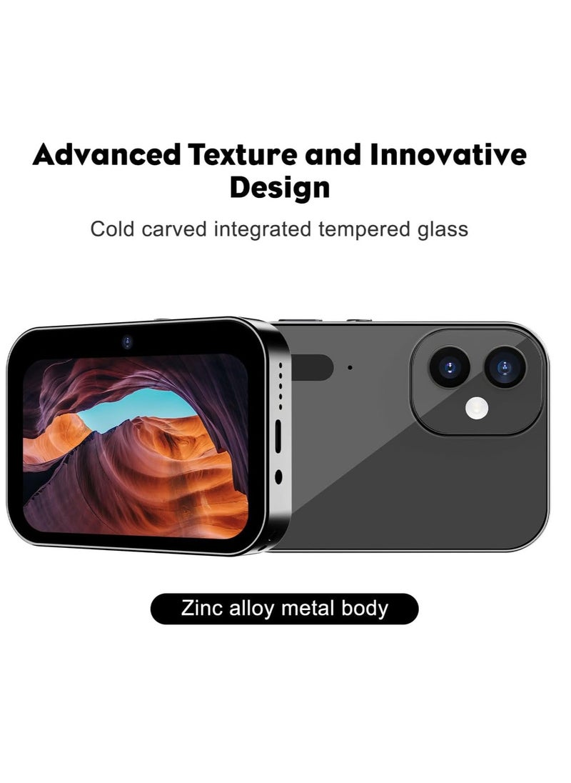 General - Digital Camera with Autofocus, 4K Small Digital Camera with Triple Lens, Point and Shoot Digital Camera with 3 in Touch Screen, 64MP Compact Camera with 16X Digital Zoom for Beginners, Teens and Kids - Image 1