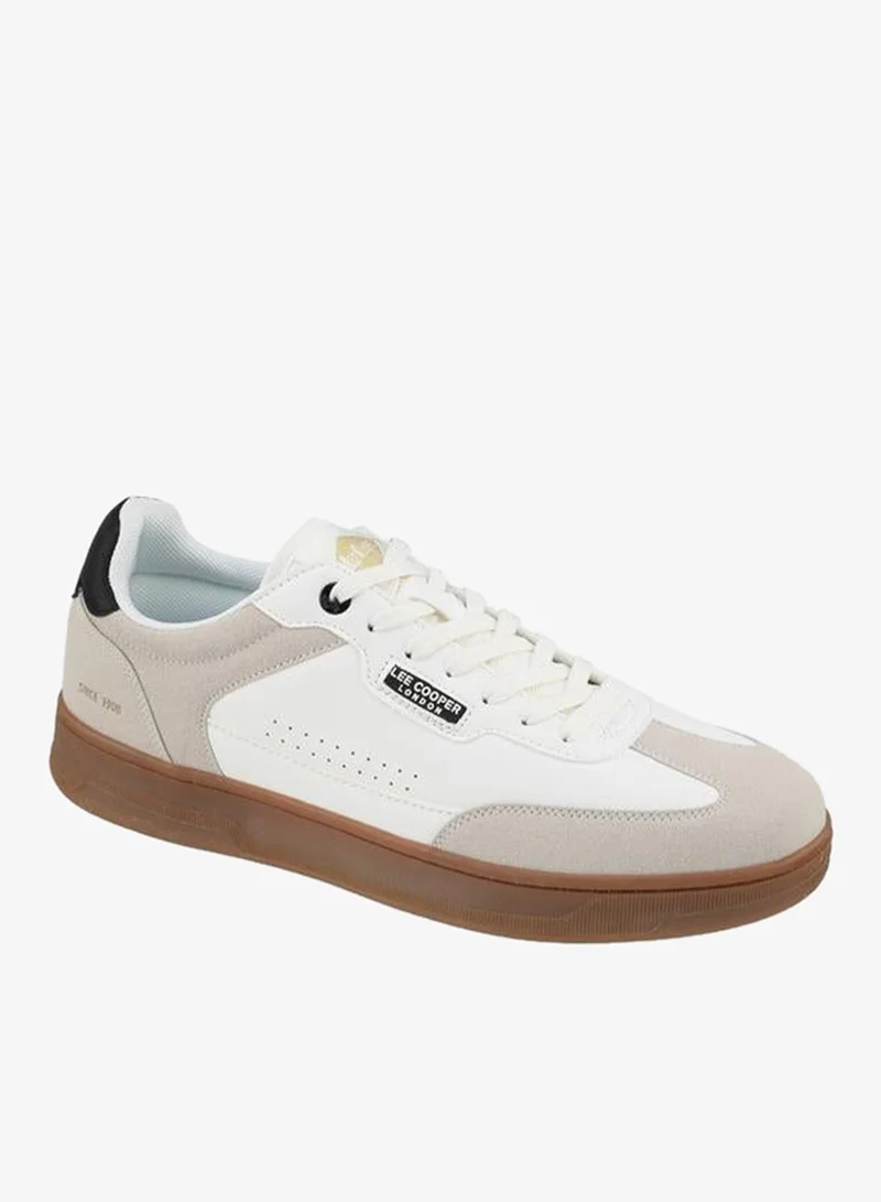لي كوبر Men Panelled Lace-Up Sneakers