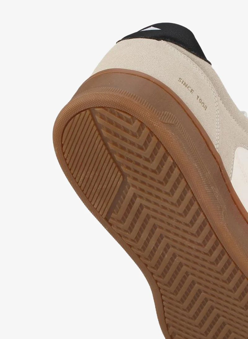 Lee Cooper WHITE Men Panelled Lace-Up Sneakers for Men | Best Price UAE