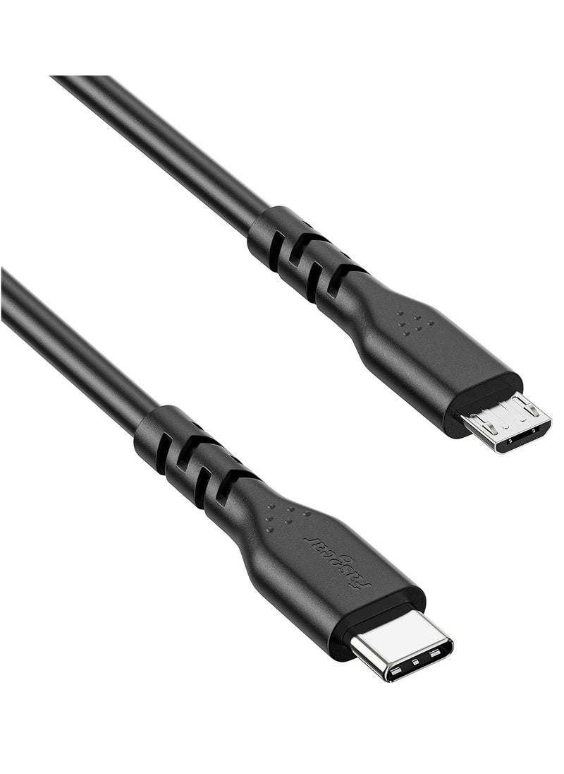 Fasgear Usb C To Micro Usb Cable 6Ft 1.8M 1 Pack Long Type C To Micro B 2.0 Otg Cord For Connecting Usb C Device To Micro Usb Android Phone Game Controller Power Bank Support Data Sync And Charging  - Image 1