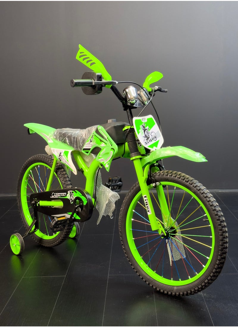 TIGER TIGER KIDS BIKE MOTOCIKL STYLE SIZE 20 INCHES for children from 6 to 10 years old  - Image 5