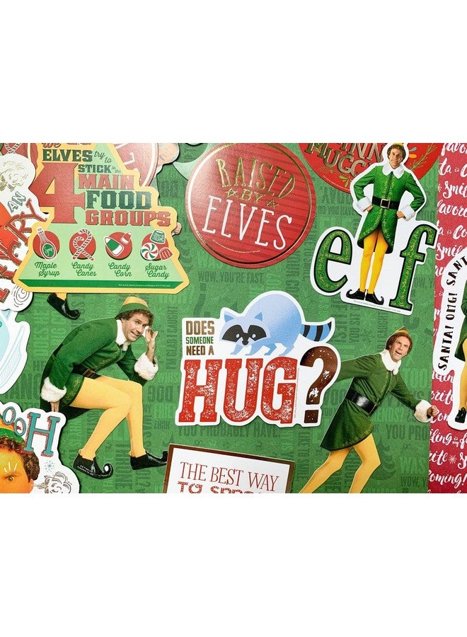 Paper House Productions Elf Movie Buddy'S Quotes 24Piece Scrapbook Diecut Foil Accent Sticker Pack - Image 5
