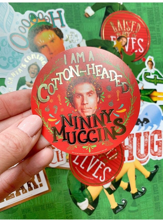 Paper House Productions Elf Movie Buddy'S Quotes 24Piece Scrapbook Diecut Foil Accent Sticker Pack - Image 4