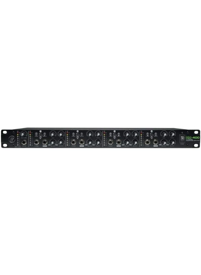 Mackie Mackie HM Series, 4-Channel Headphone Amplifier Rackmount 4-ch x 12 Headphones  - Image 1