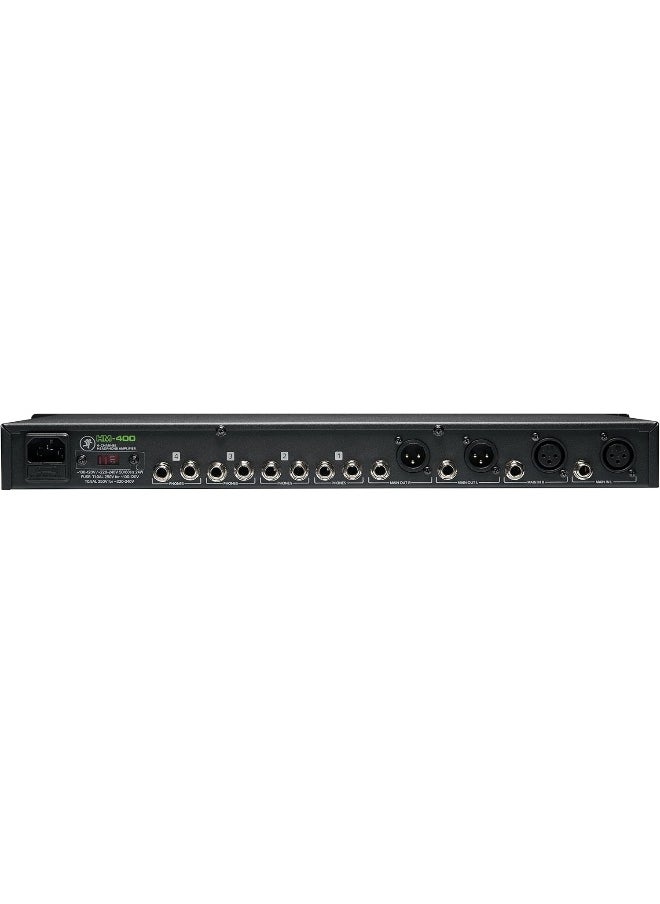 Mackie Mackie HM Series, 4-Channel Headphone Amplifier Rackmount 4-ch x 12 Headphones  - Image 3