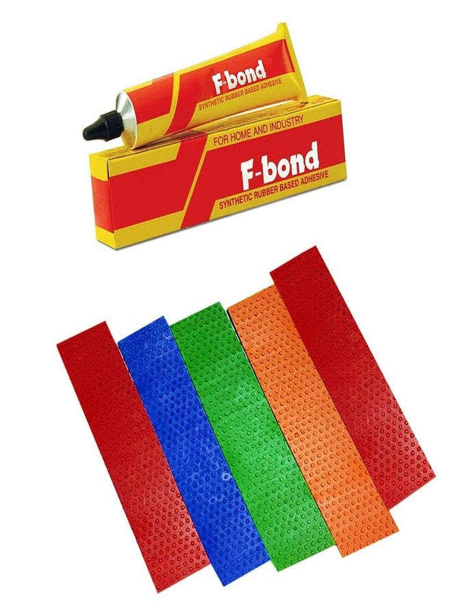 مجموعة حماية مقدمة مضرب الكريكيت من GRS، 5 قطع مع لاصق F-Bond و4 قطع من ورق الصنفرة لحماية مضرب الكريكيت بالحجم الكامل، مجموعة عناية متينة وموثوقة - Image 5