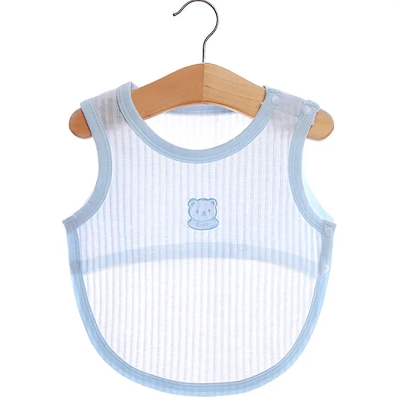 Baby half back bellyband summer thin baby pure cotton newborn bib belly protection navel belly protection belly protection artifact - Image 5
