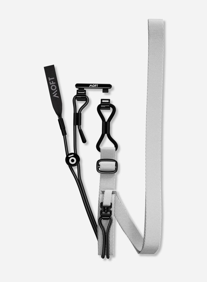MOFT Adjustable Long Lanyard  (Misty Grey) - Image 2