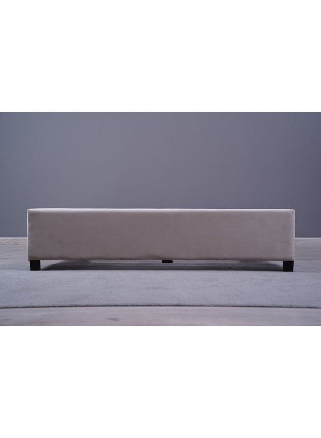 Pan Home Galia Base Velvet Beige | 90x200 cm - Image 5