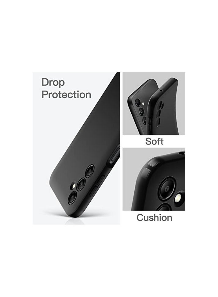 JETech Slim Fit Case for Samsung Galaxy A34 6.6-Inch, Soft TPU Thin Protective Phone Cover with Matte Finish, Shockproof (Black) - Image 4
