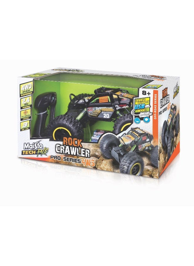 Maisto Tech Rc Rock Crawler Pro Series 4Ws Remote-Controlled Vehicle  - Image 1