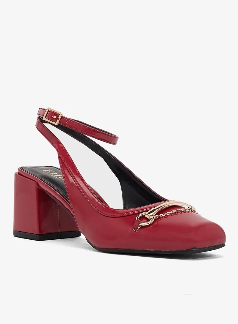 ELLA Sling Back Pump With Buckle