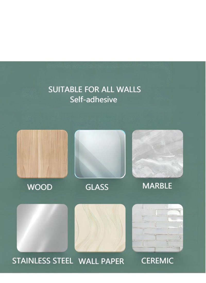 Generic - High quality Protection Kit: 6-Piece Set of Silicone Transparent Anti-Collision Stickers for Door Handles, featuring Thickened Cushioning, Noise Reduction, and Wall Protection - Image 1