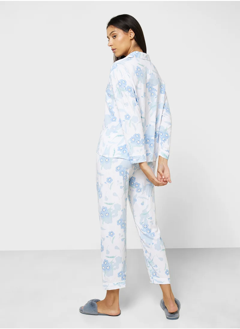 ايلا Floral Print Pyjama Set