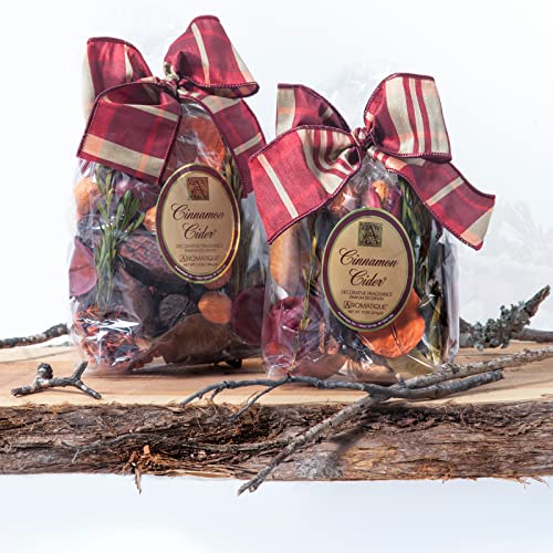 Aromatique Cinnamon Cider Scented Potpourri Bag 14oz - Decorative Home Fragrance Sachet Dried Flowers, Long Lasting Room Air Freshener Deodorizer Perfect Fall Decoration or Catchall Bowl Filler Decor - Image 4