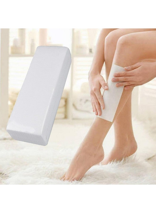 ZEELPETAL Wax Strips - Non Woven 4''x 10'' Stripes For Warm Wax And Sugar Paste - Skin-friendly Hair Removal For Any Type Of Depilation On The Leg, Chest, Back, Intimate Bikini Face. (100 pc - White) - Image 5