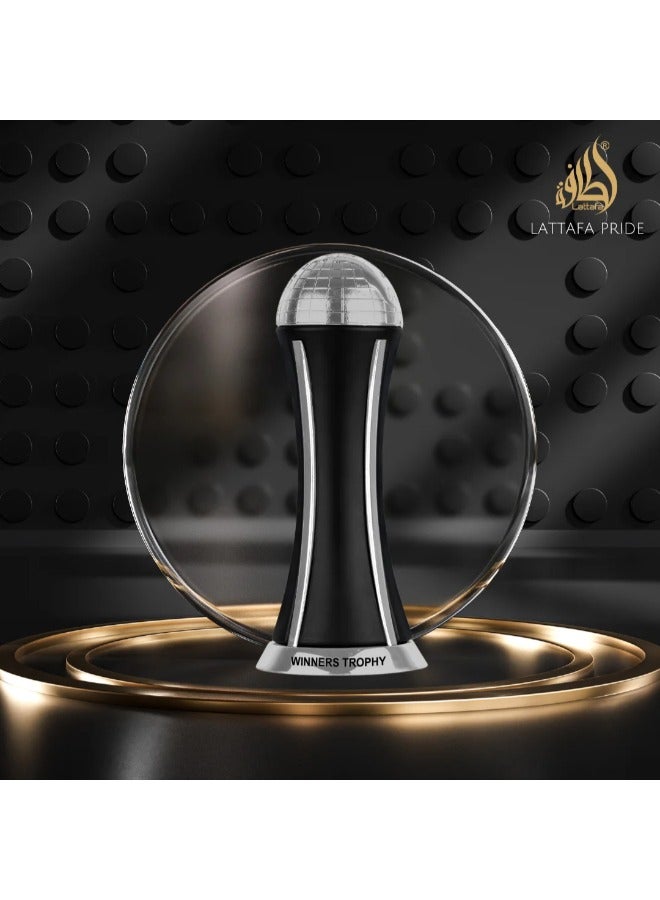 Lattafa PRIDE Winners Trophy Silver Eau De Parfum - 100ml | A Luxury Fragrance for Men
