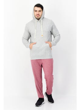 DUCK AND COVER Men Sportswear Fit Embossed Print Outdoor Fleece Sweatshirts, Grey  - Image 3