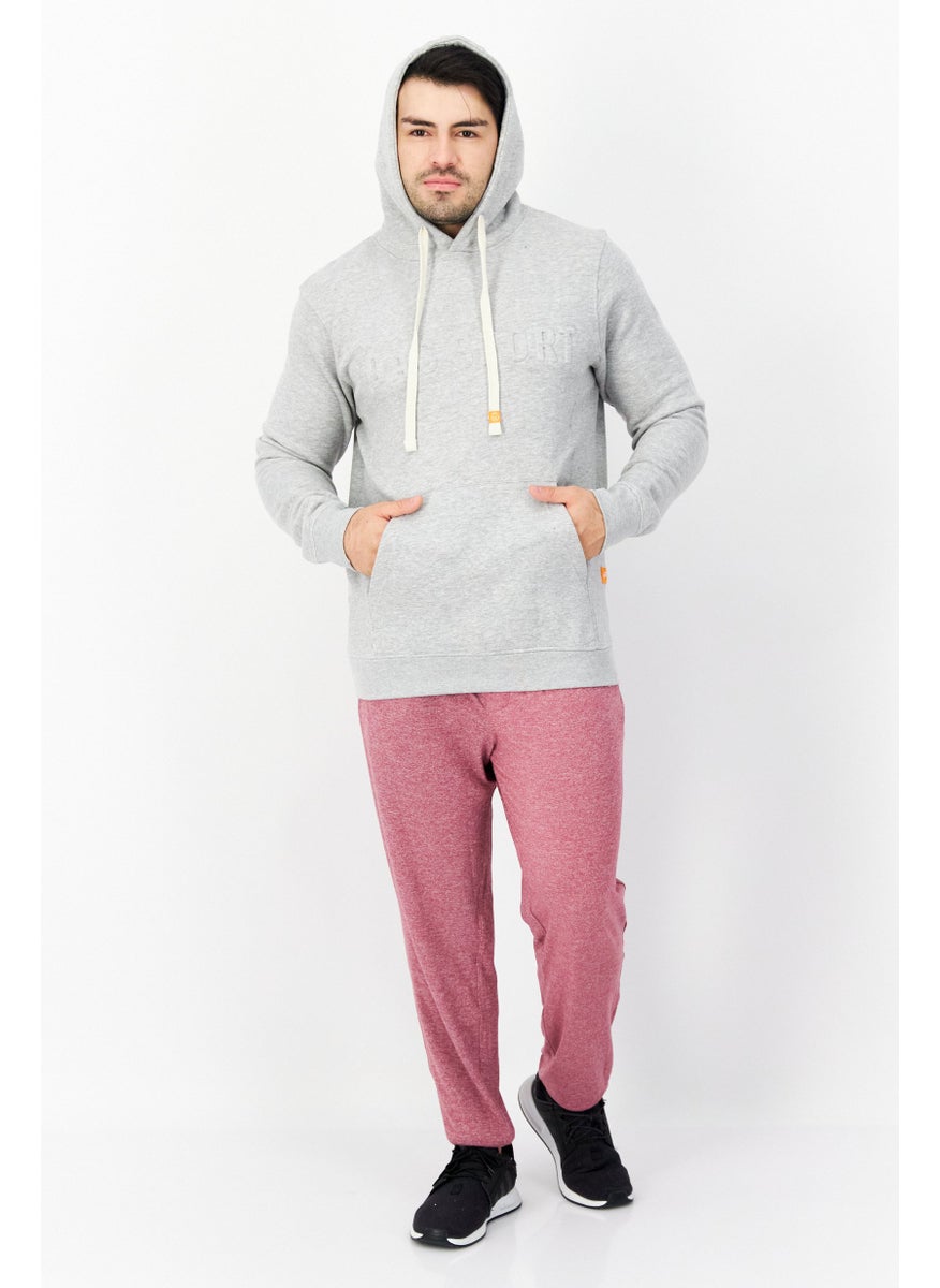 DUCK AND COVER Men Sportswear Fit Embossed Print Outdoor Fleece Sweatshirts, Grey  - Image 3