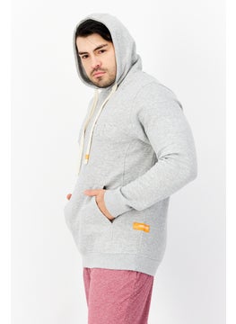 DUCK AND COVER Men Sportswear Fit Embossed Print Outdoor Fleece Sweatshirts, Grey  - Image 2