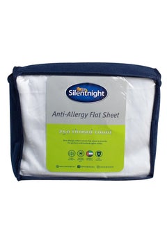Silentnight Anti-Allergy Flat Sheet  - Image 1