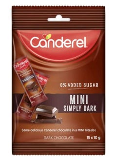 Canderel Dark Chocolate Minis, No Added Sugar 150g  - Image 1