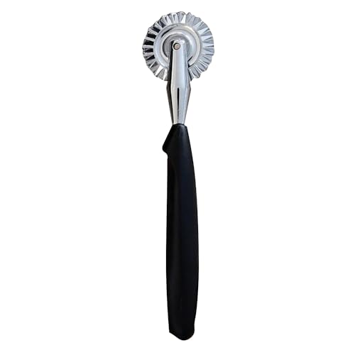 Better Houseware Professional Pizza Cutter Wheel Stainless Steel Handheld Pizza Cutter Wheel, Kitchen Pizza Tools, Pizza Slicer Wheel Home & Commercial Kitchen Use, Durable & Dishwasher Safe - Black - Image 5