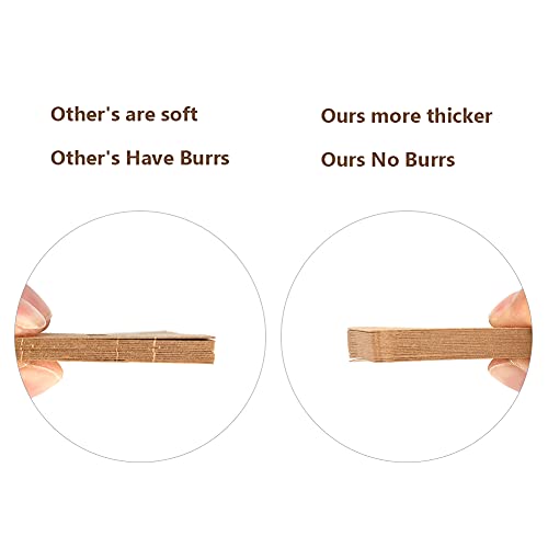 G2PLUS 100PCS Craft Scalloped Paper Gift Tags with Natural Jute Twines, 2.4'' Round Gift Tags Kraft Paper Present Tag for Birthday Party, Wedding Decoration Gifts, Arts & Crafts (Brown) - Image 3