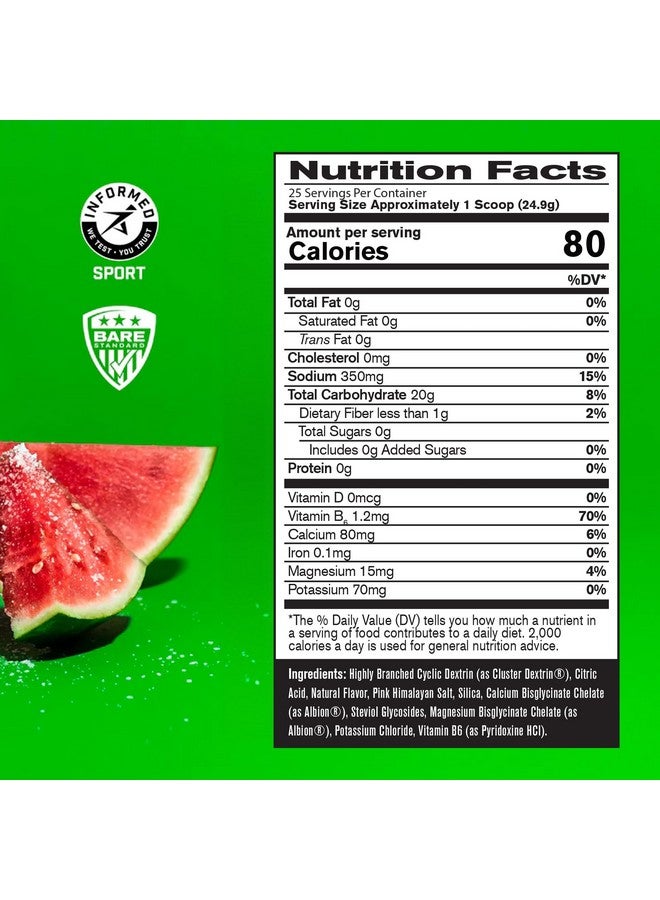 BARE PERFORMANCE NUTRITION, BPN G.1.M Go One More Sport, Endurance Training Fuel, Electrolytes and Calories, Pink Himalayan Salt, Salted Watermelon - Image 2