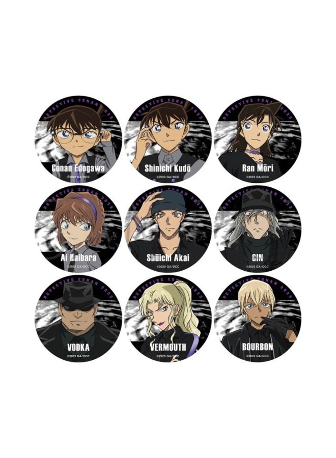 Detective Conan: Black Iron Fish Shadow - Character badge (1 Random)