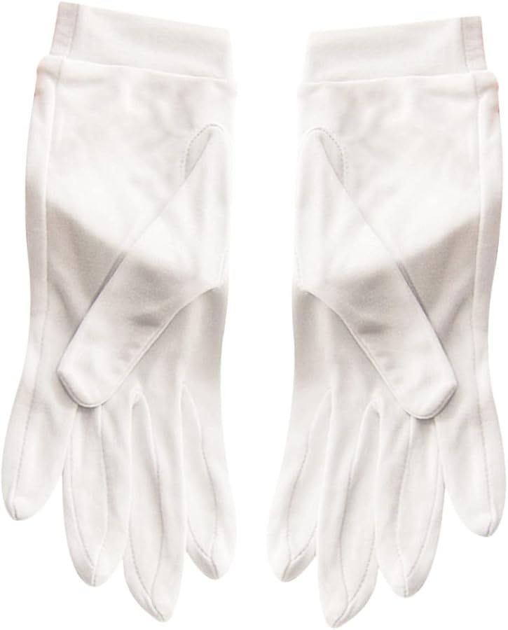 قفازات الجمال الحريرية للنوم لتوفير الترطيب طوال الليل والعناية بالبشرة الجافة والمتجعدة - Image 1
