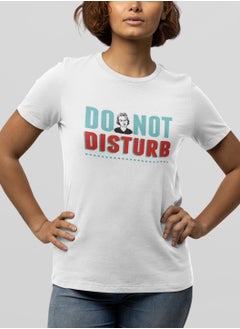 Women's 'Do Not Disturb' Cotton T-shirt - Embrace Your Personal Space - pzsku/Z44E3336041C4FD25642CZ/45/_/1694765485/7e77e795-784b-4a35-9e98-6ee7aa7d16da