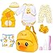 PEDOLLTREE Reborn Baby Dolls Clothes Accessories Yellow Duck 9pcs Set with Backpack Diaper for 1722 Inch Reborn Doll Newborn GirlBoy - Image 2