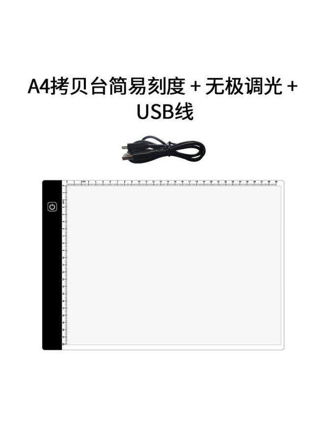 Jishengke Led Drawing Board Animation A4a3 Copy Table Copy Table Drawing Board Transparent Writing Table Copy Board Manufacturer - Image 1