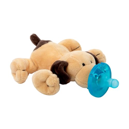 WubbaNub Infant Pacifier - Brown Puppy - Image 4