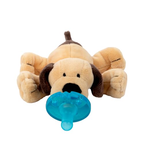 WubbaNub Infant Pacifier - Brown Puppy - Image 2