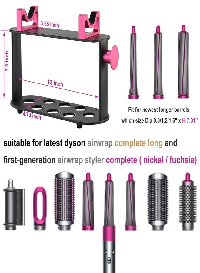 simpletome Storage Stand Holder for Dyson Airwrap Complete Styler Heavy Sturdy with Non-Slip Rubber (Aluminum Alloy) - Image 2