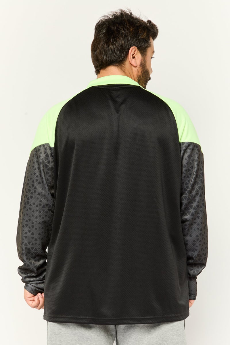 PUMA Men Sportswear Fit Long Sleeve Training Sweatshirt, Black  - Image 4