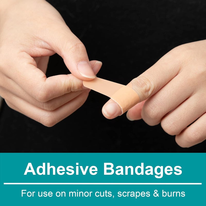 General Medi 160 Piece First Aid Kit Bag Refill Kit Includes Instant Cold Pack Bandages Emergency Blanket Moleskin Pad Gauze Extra Replacement Medical Supplies for First Aid - Image 5