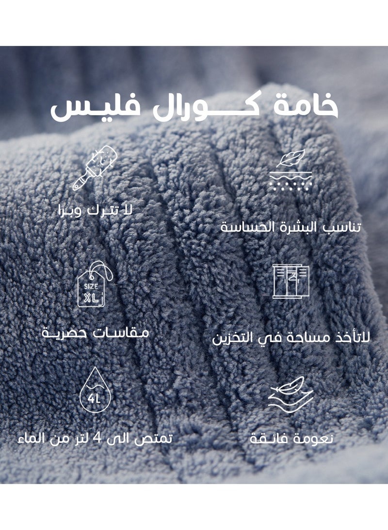 Reefi Modern Blue Petrol Hair Cap Reefi  small size - Image 4