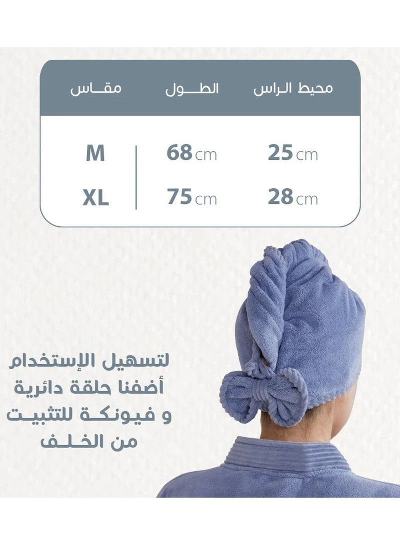 Reefi Modern Blue Petrol Hair Cap Reefi  small size - Image 3