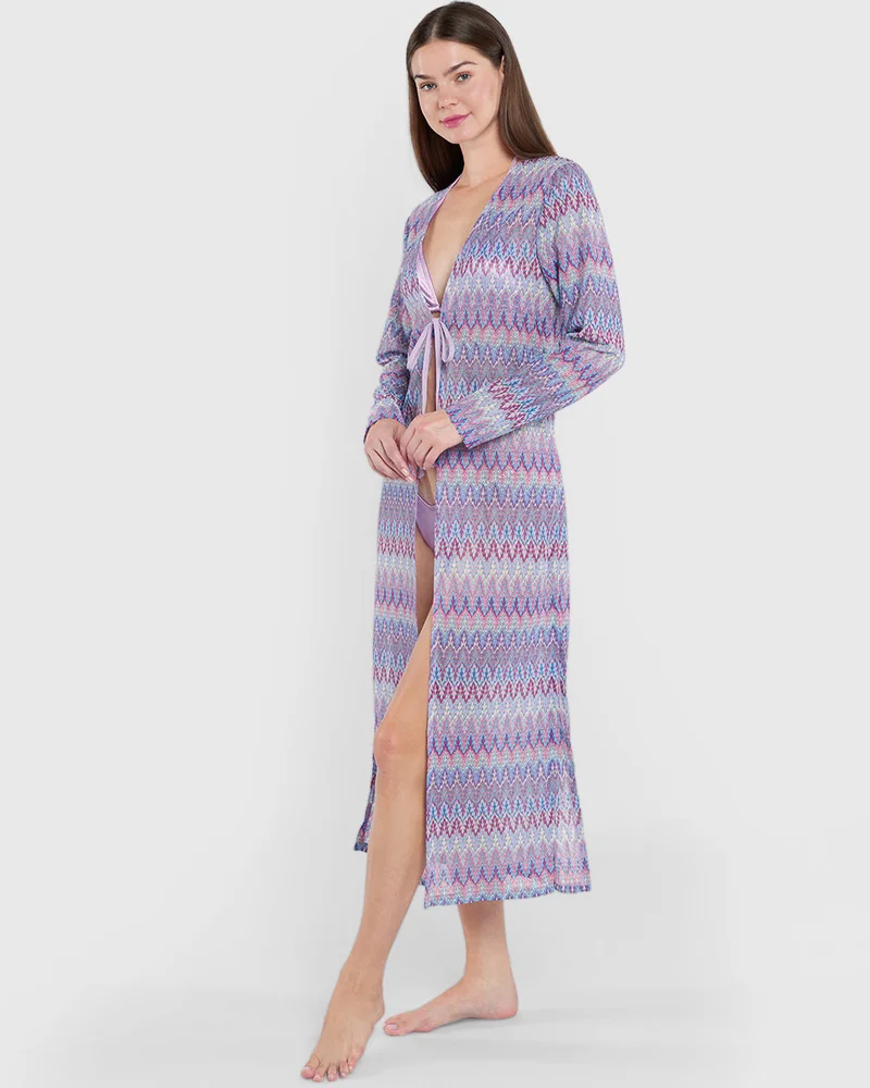 Isla & Evie Isla & Evie Crochet Maxi Coverup